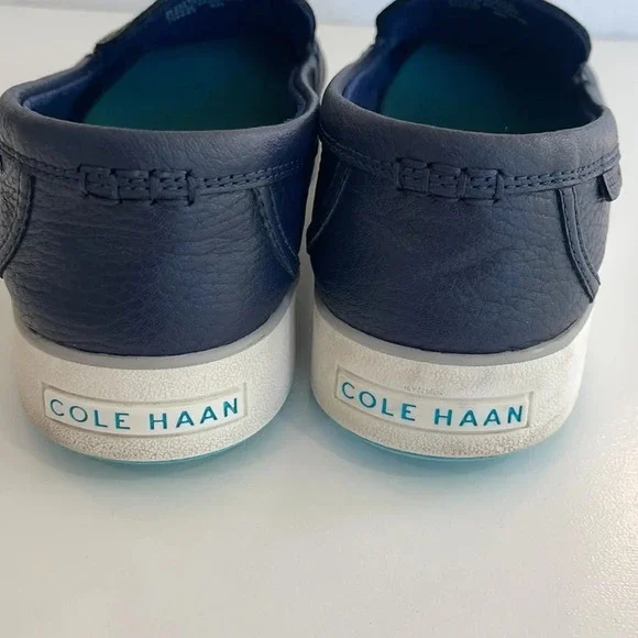 Cole Haan Blue Leather loafers - Picture 6 of 12